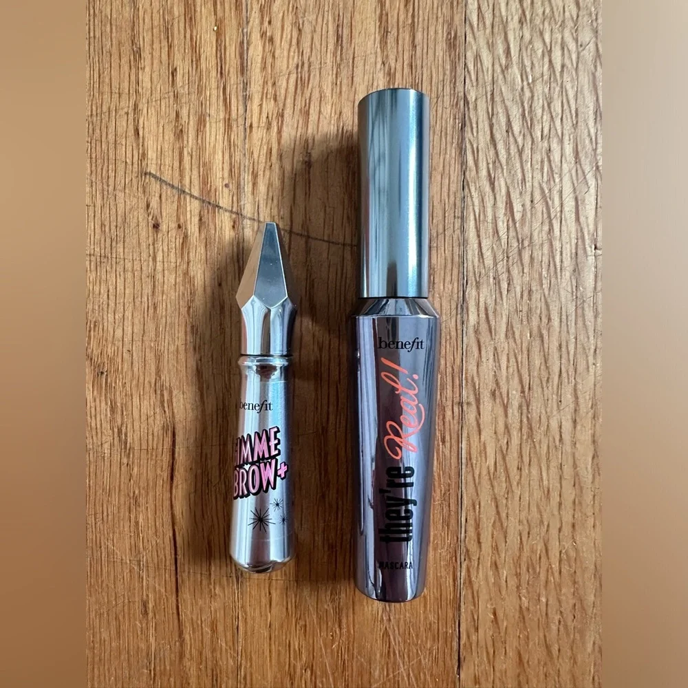 NEW Benefit Big Glam Lengthening Mascara and Brow-Volumizing Gel